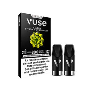Capsules Vuse Ultra Citron & Citron Vert - Vuse